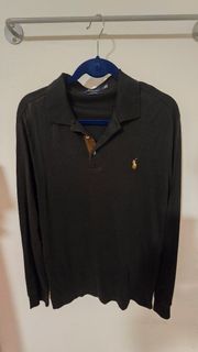 Polo Ralph Lauren Custom Slim Fit Long Sleeve Polo Shirt
