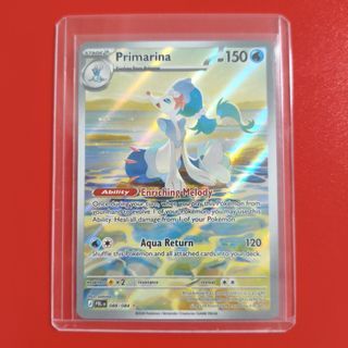 Primarina #88 Pokemon Illustration Rare Holo Card 2026 Pitch Black