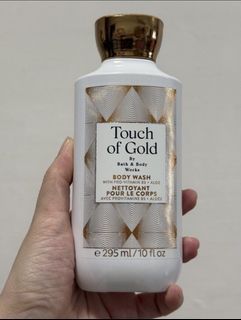 *Seasonal* BN Brand New Bath & Body Works BBW Touch Of Gold Body Wash 295ml