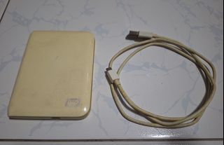 WD My Passport External Hard Drive with USB Cable (500 GB)