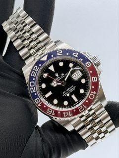 2019 ROLEX GMT MASTER II 126710BLRO PEPSI JUBILEE BRACELET 126710