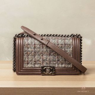 Chanel Medium Boy Bag Tweed