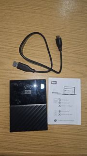 Clearance  Sale - WD My Passport 1TB External Hard Drive USB 3.0 Black