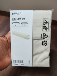 IKEA DVALA 38x110 cm Beige  Bolster Cover
