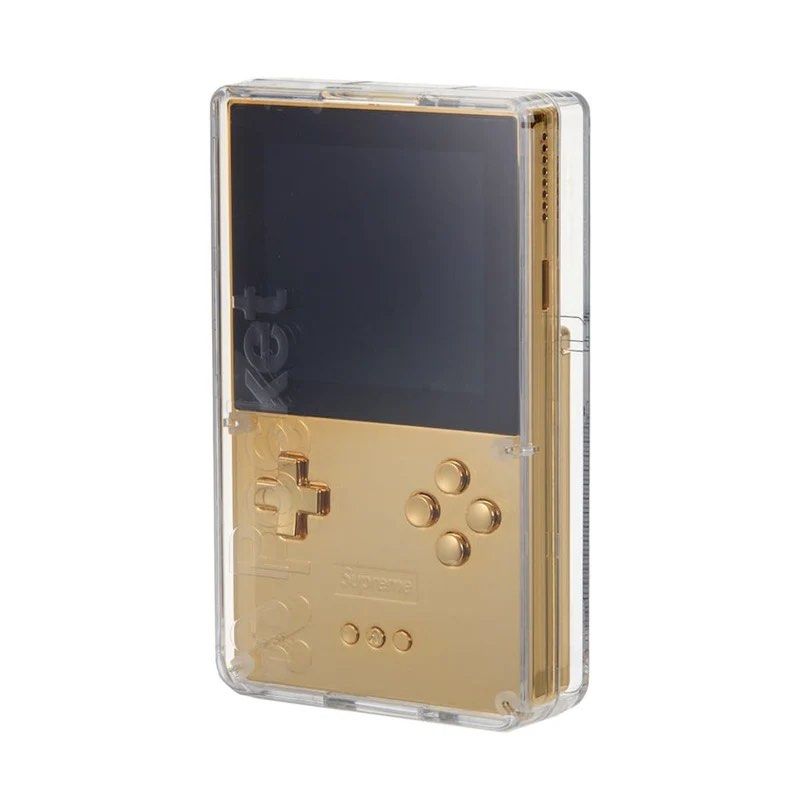 INSTOCK | Supreme Analogue Pocket 24K Gold-Plated (Category: Nintendo) located in Singapore. Submitted by originalfook (Listing ID 1458386567, Image 5). Description: ✅ Trusted Seller Since 2013 ✅ 7000+ 5 Star Reviews ✅ Ready Stocks ✅ 100% Authentic else 2x refund ✅ Free Delivery for orders >$50 Size: 8.9cm x 14.6cm WA us 9 2 3 6 6 6 9 9 📍Visit our store: 1 Tampines North Drive 1 #03-24 S528559 check out ORIGINALFOOK. COM.