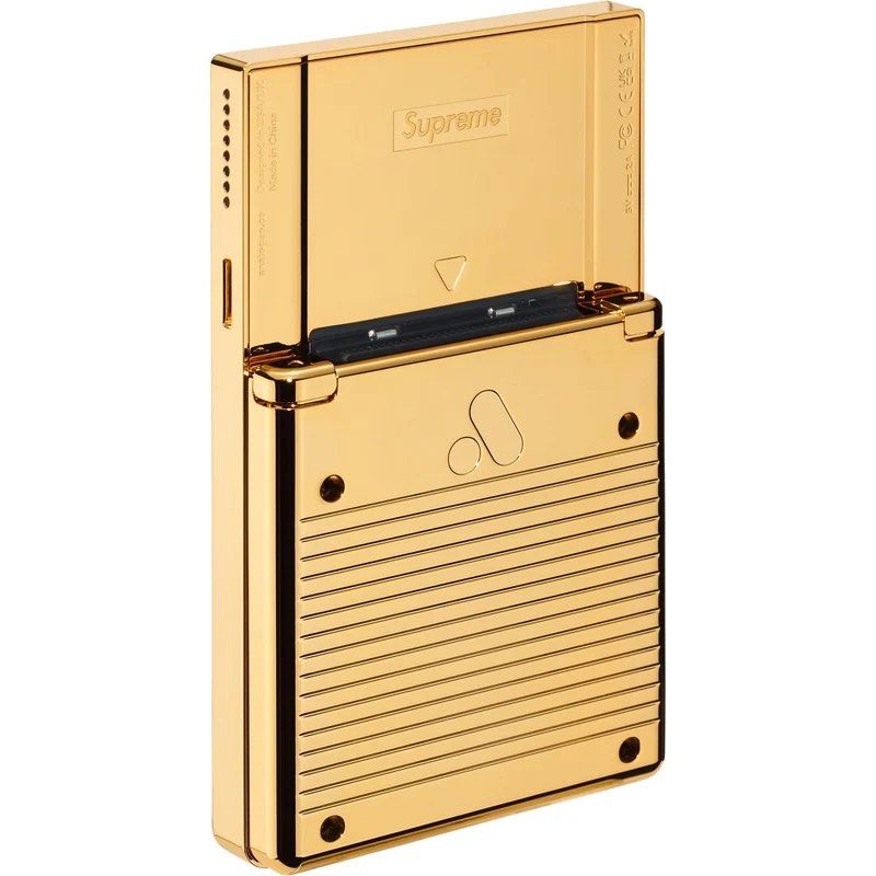 INSTOCK | Supreme Analogue Pocket 24K Gold-Plated (Category: Nintendo) located in Singapore. Submitted by originalfook (Listing ID 1458386567, Image 2). Description: ✅ Trusted Seller Since 2013 ✅ 7000+ 5 Star Reviews ✅ Ready Stocks ✅ 100% Authentic else 2x refund ✅ Free Delivery for orders >$50 Size: 8.9cm x 14.6cm WA us 9 2 3 6 6 6 9 9 📍Visit our store: 1 Tampines North Drive 1 #03-24 S528559 check out ORIGINALFOOK. COM.