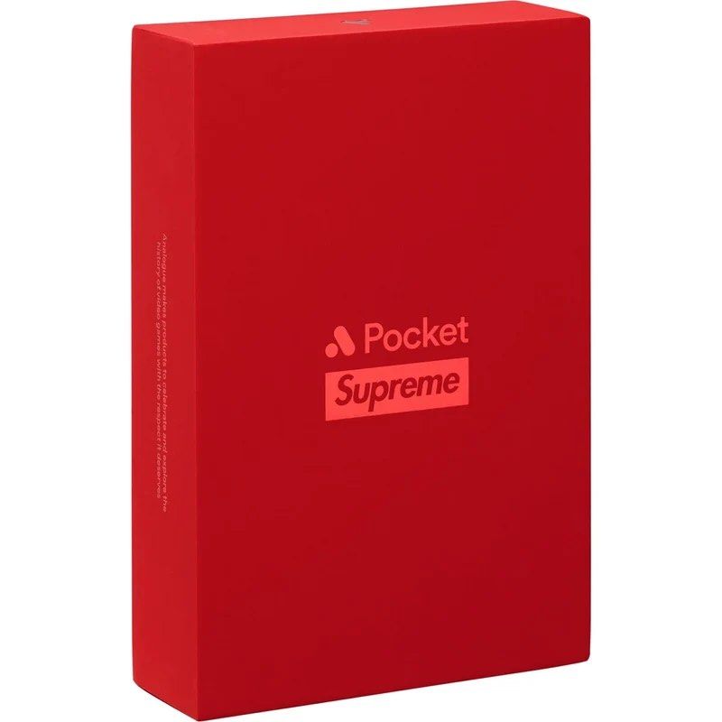 INSTOCK | Supreme Analogue Pocket 24K Gold-Plated (Category: Nintendo) located in Singapore. Submitted by originalfook (Listing ID 1458386567, Image 3). Description: ✅ Trusted Seller Since 2013 ✅ 7000+ 5 Star Reviews ✅ Ready Stocks ✅ 100% Authentic else 2x refund ✅ Free Delivery for orders >$50 Size: 8.9cm x 14.6cm WA us 9 2 3 6 6 6 9 9 📍Visit our store: 1 Tampines North Drive 1 #03-24 S528559 check out ORIGINALFOOK. COM.