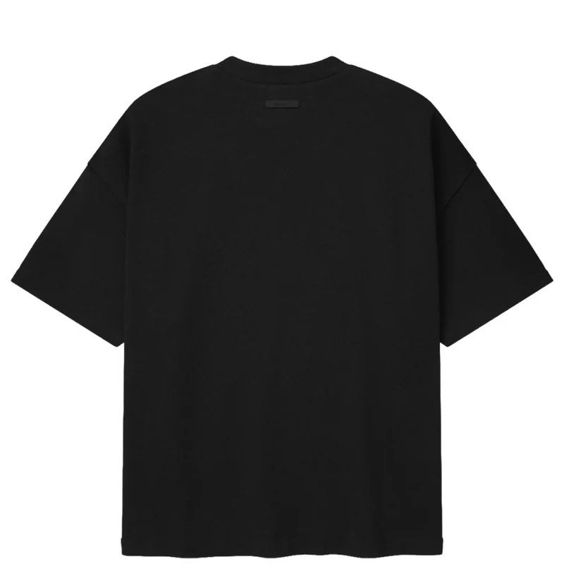 INSTOCK XS - XL | Fear of God Essentials Pique Signature 90s Tee Black (Category: Tshirts & Polo Shirts) located in Singapore. Submitted by originalfook (Listing ID 1458377778, Image 2). Description: ✅ Trusted Seller Since 2013 ✅ 7000+ 5 Star Reviews ✅ Ready Stocks ✅ 100% Authentic else 2x refund ✅ Free Delivery for orders >$50 80% Cotton/20% Polyester Measurements: Size XS: Pit to Pit: 64-65 cm, Length 78-79 cm Size S: Pit to Pit: 65-66 cm, Leng