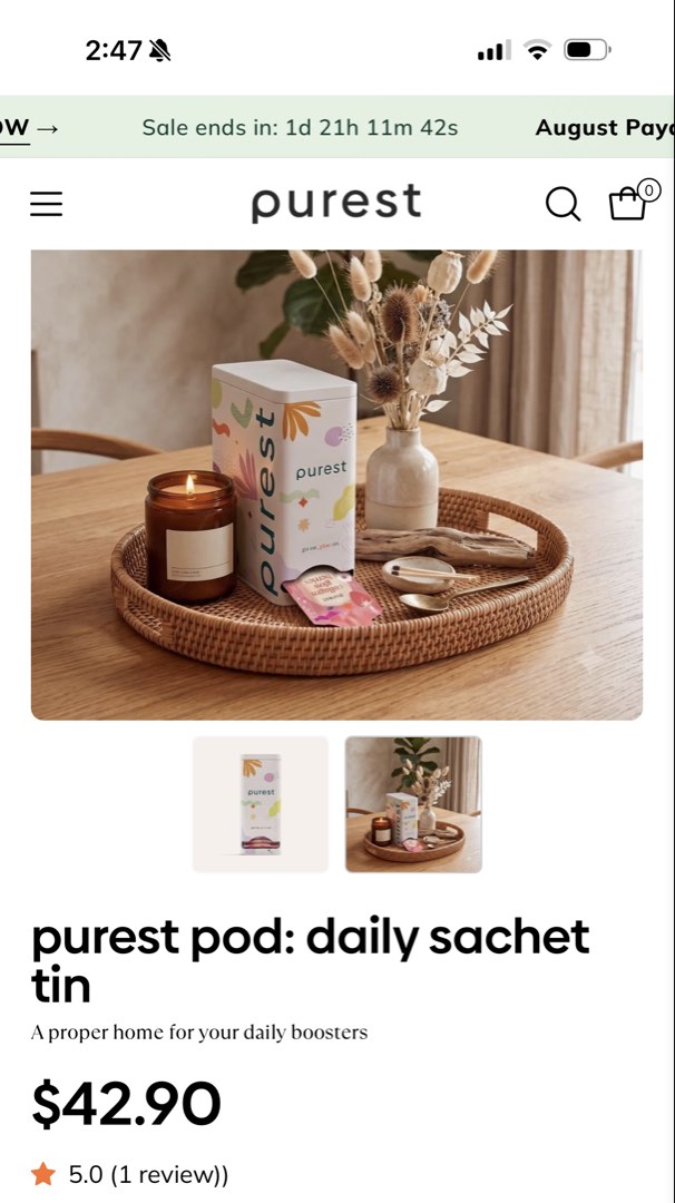 Listing background image