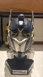 Super Rare Optimus Prime Head Statue - Transformers Collectible