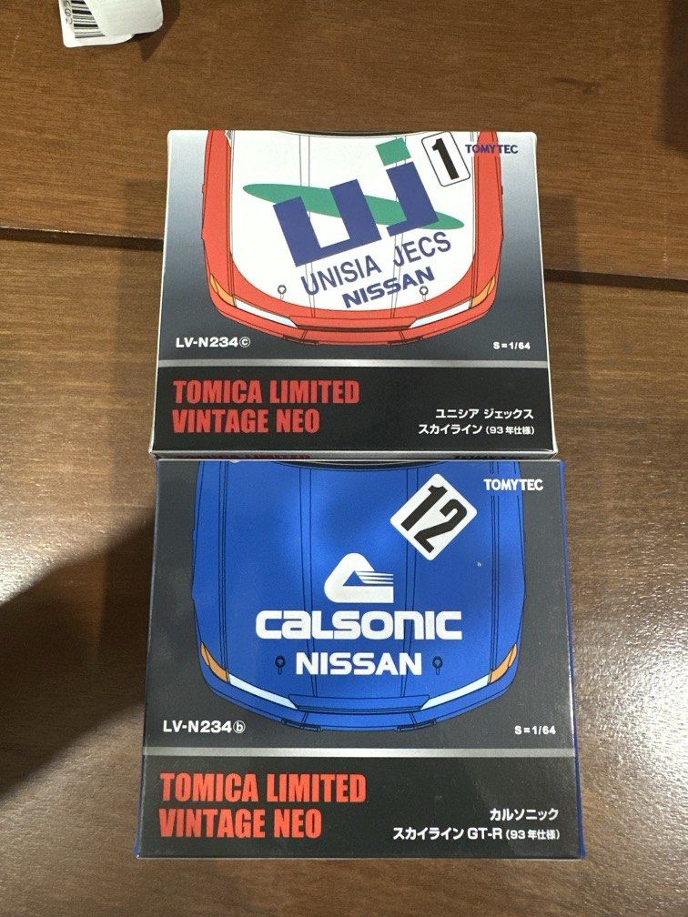 Tomica Limited Vintage Neo Nissan Skyline models LV-N 234c and 234b (Category: Vehicle & Diecast Models) located in Singapore. Submitted by gohsebas (Listing ID 1458497134, Image 1). Description: Brand new sealed in box $80 each Fixed price self collect .