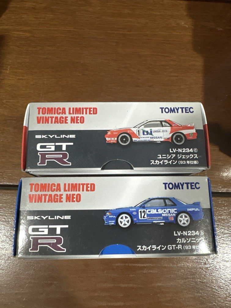 Tomica Limited Vintage Neo Nissan Skyline models LV-N 234c and 234b (Category: Vehicle & Diecast Models) located in Singapore. Submitted by gohsebas (Listing ID 1458497134, Image 2). Description: Brand new sealed in box $80 each Fixed price self collect .