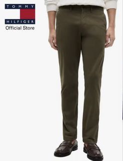 Tommy Hilfiger Men's Chinos - Olive Green