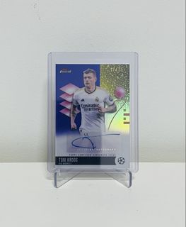 Toni Kroos Auto /75 Topps Finest UCC 2025-26 Real Madrid