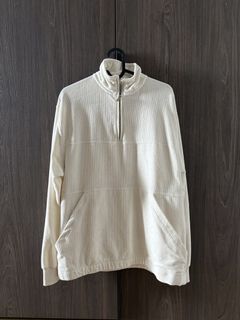 Topman Half Ribbed Hoodie Pullover Size XXS