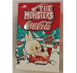 [Unopened Blind Boxes x 2] Authentic Popular Collection Labubu Coca Cola Coke Beverage - The Monsters Figurines Toy From Pop Mart Hong Kong (Vacation Fit)