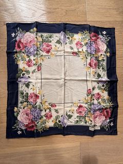 Vintage YSL SILK scarf yves Saint Laurent