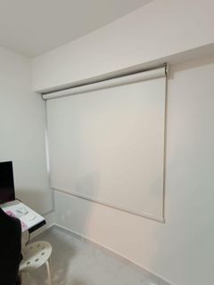 White Roller Blinds for Window
