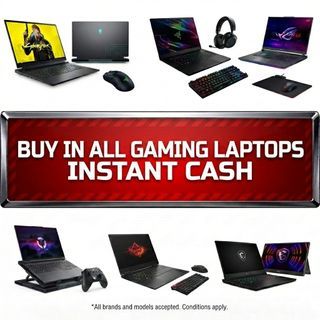 *HIGH PRICE BUY BACK* Buy all Gaming laptops models Asus gigabyte ROG strix dell hp Acer predator Thinkpad Lenovo legion MSI razer aftershock ssd ram