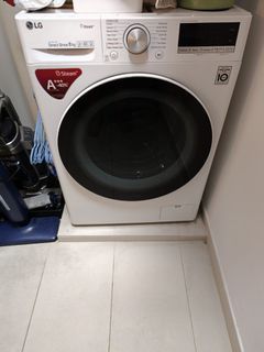 LG Direct Drive 8kg Steam Washing Machine