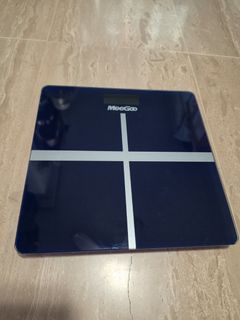 MeeGoo Digital Weighing Scale - Blue Glass