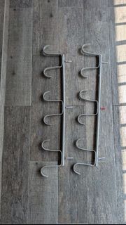 Set of 2 Metal brackets for ceiling