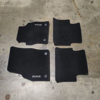 Skoda Scala original car mat set mats