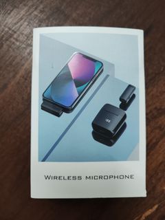 Wireless Microphone for iPhone/Android - Plug and Play