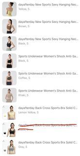 dayafterday Sports Bra & Yoga Skirts - S/M Sizes