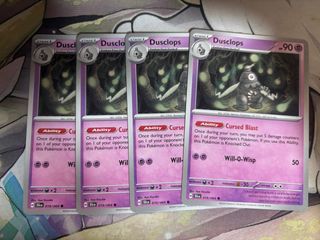 Dusclops TCG playable 019/064 Common Shrouded Fable card