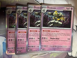 Dusknoir TCG playable 020/064 Rare Shrouded Fable card