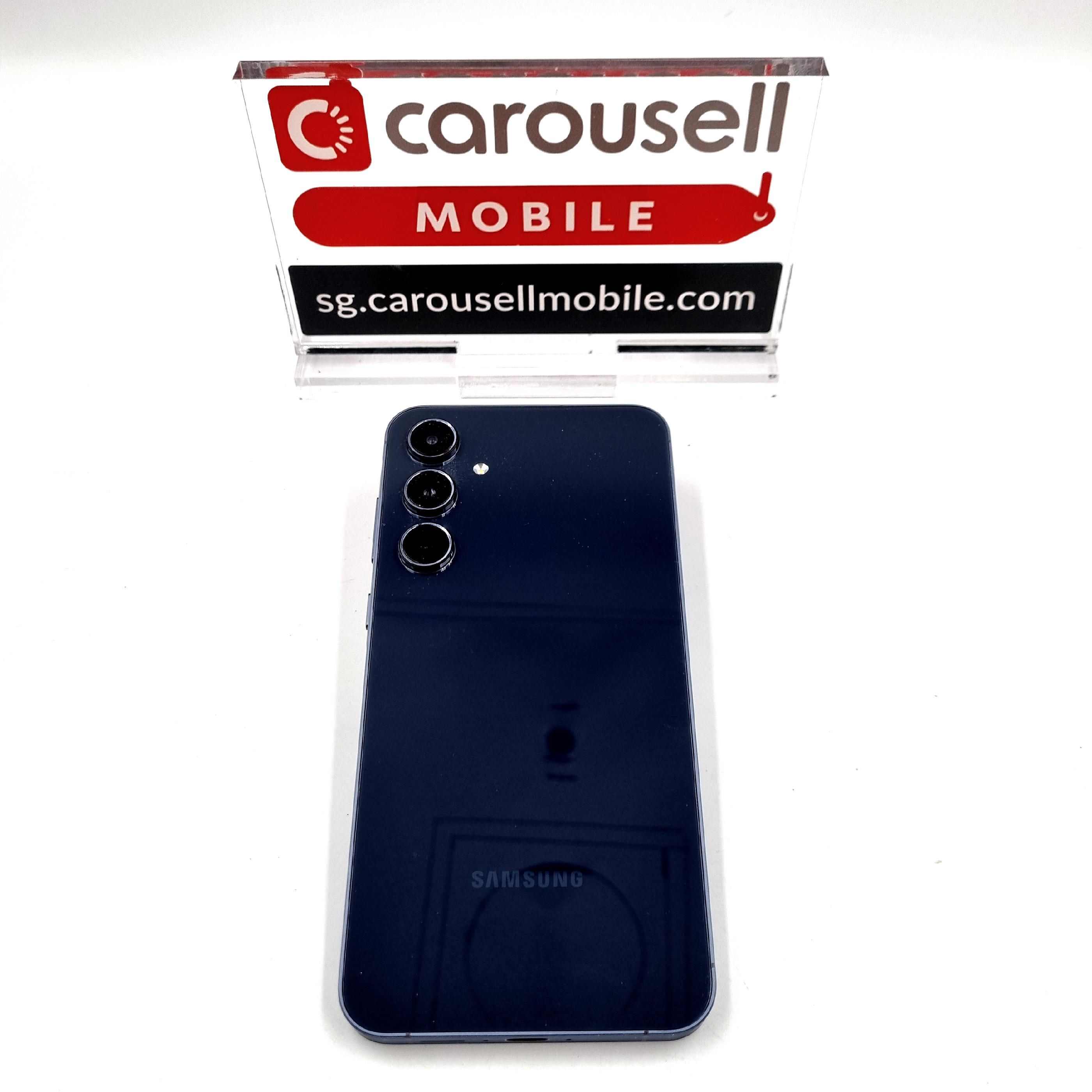 Galaxy A55 5G 256GB Awesome Navy (Category: Samsung) located in Singapore. Submitted by carousellmobile (Listing ID 1458802570, Image 2). Description: .
