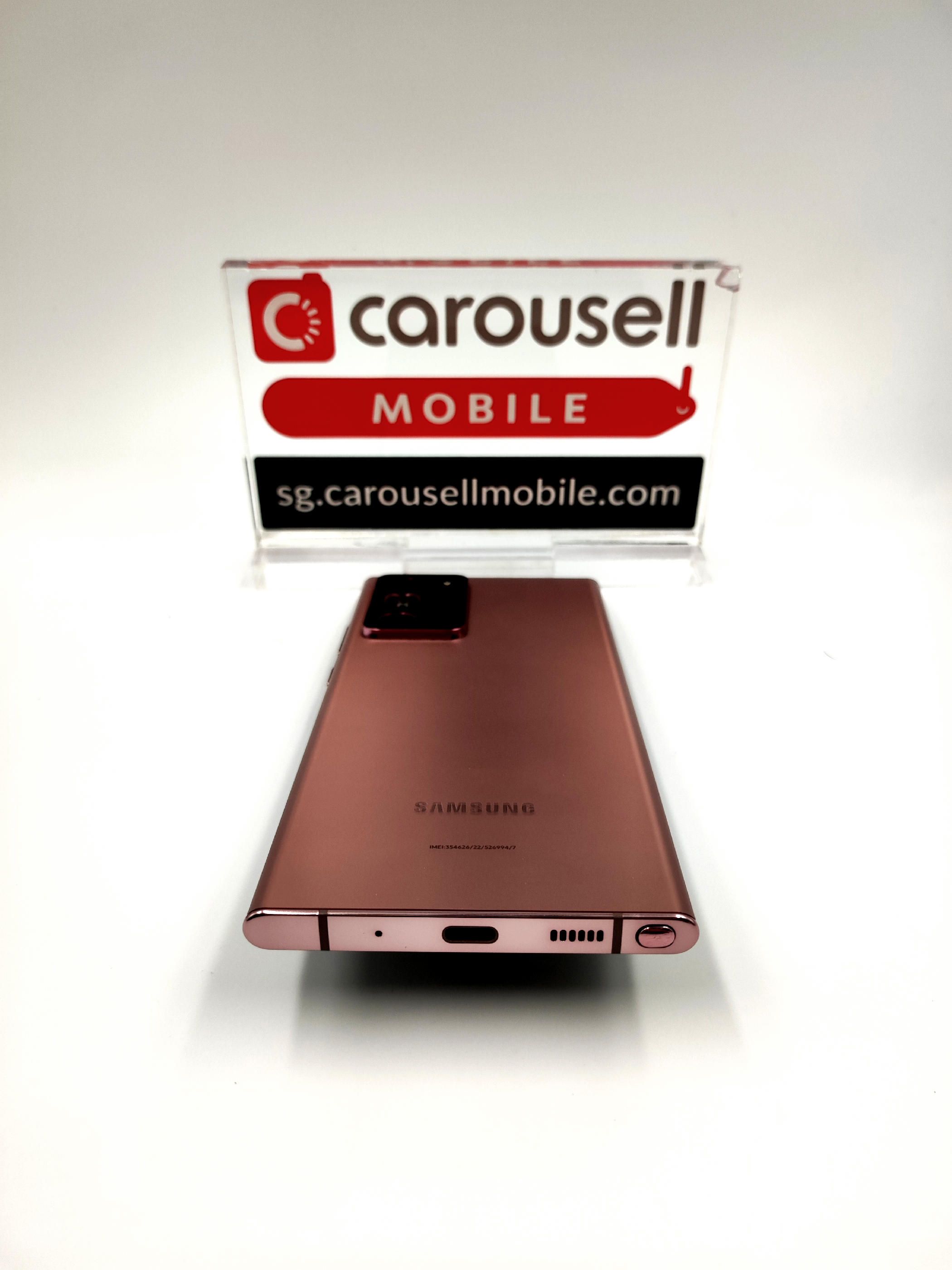 Galaxy Note 20 Ultra 256GB Mystic Bronze (Category: Samsung) located in Singapore. Submitted by carousellmobile (Listing ID 1458802586, Image 4). Description: .
