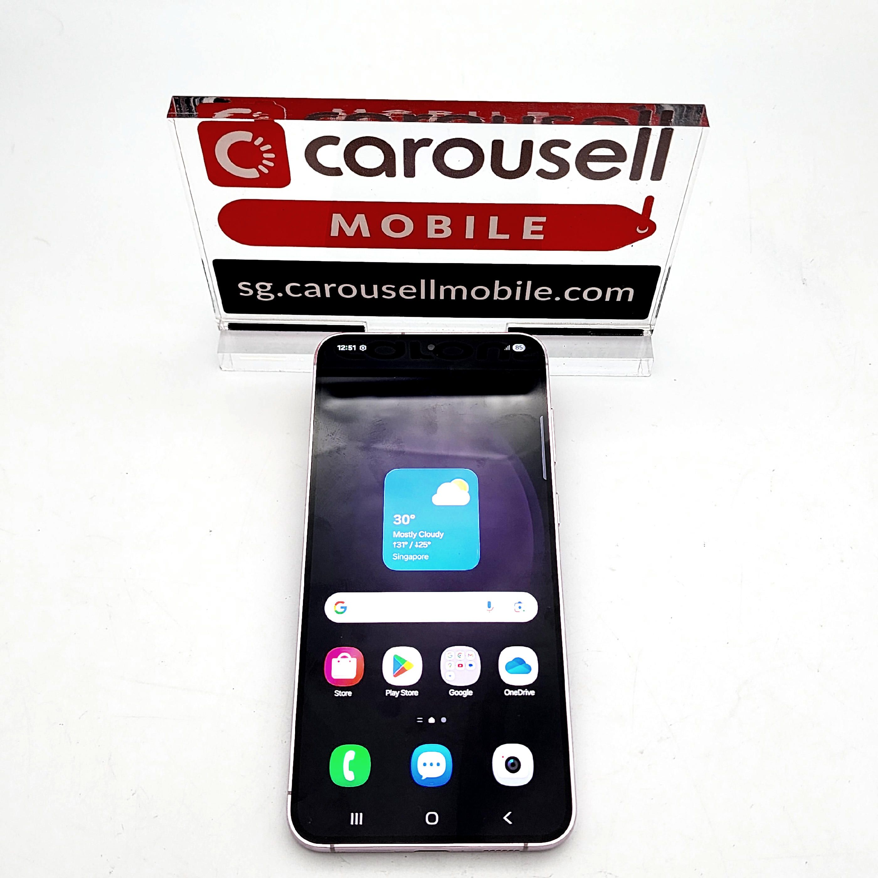 Galaxy S23+ 5G Lavender 512GB (Category: Samsung) located in Singapore. Submitted by carousellmobile (Listing ID 1458718527, Image 1). Description: .
