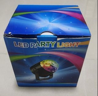 LED Disco Ball Party Light with Remote - USB Powered