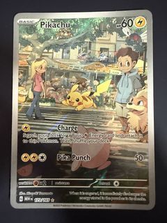 Pikachu 173/165 IR Scarlet & Violet 151 card