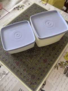 Tupperware Square Food Containers (Set of 2)