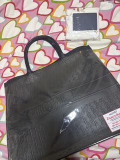 Dior Leather Book Tote