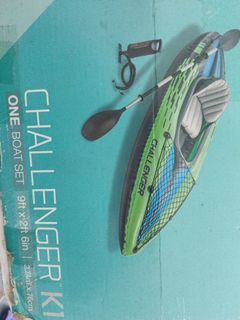 Intex Challenger K1 One-Person Sit-In Kayak Set