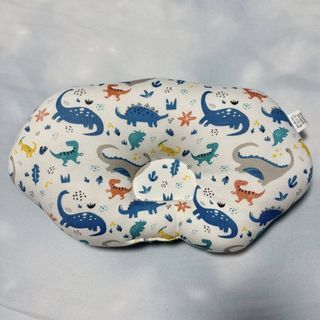 Organic Bamboo Baby Infant Anti Flathead Head Shaping Pillow Dinosaur Print