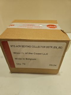 Sealed case : 6 ACR collector booster