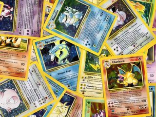 Vintage Pokemon cards from Base Set, Jungle, Fossil, Team Rocket, Neo Genesis, Neo Destiny, Expedition, Aquapolis, Skyridge, Ruby and Sapphire, Emerad, Fire Red and Leaf Green, Team Rocket Returns etc.
