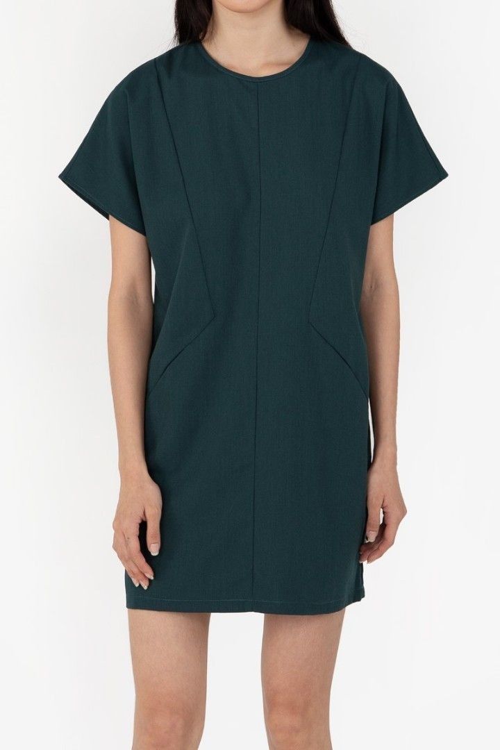 from there on fto suzy pocket dress in teal green (Category: Dresses) located in Singapore. Submitted by indigold (Listing ID 1453855031, Image 2). Description: brand new w tag in packaging tagged XS measurements in last pic - Short sleeves - Round neckline - Two side pockets - Subtle fabric texture - Versatile for casual or dressy occasions.