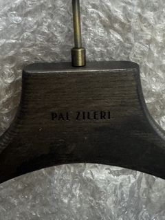 Original Pal Zileri Luxury Wooden Suit Hangers – Solid Wood – Boutique Quality