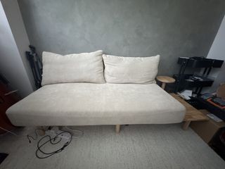 Beige Nara Sofa with Side Table (HipVan)