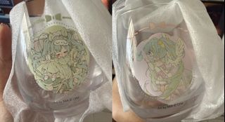 Hatsune Miku ichiban kuji glass cup