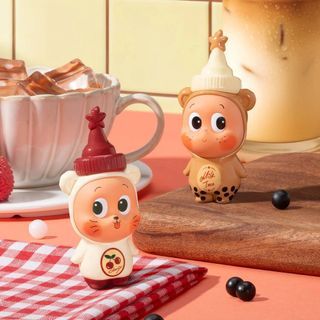 BRAND NEW POP MART Twinkle Twinkle Bubble Tea & Cherry Iced Tea Figure