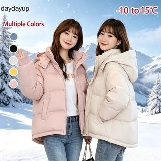 (BRAND NEW IN STOCK) WINTER DOWN COTTON JACKET | KOREAN-STYLE THICKENED BREAD COAT