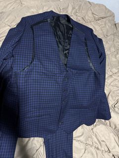 Brand New Topman Checkered Suit (Full set)