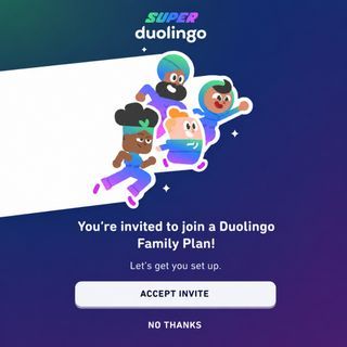 Duolingo Super Family Plan Invite 🎉